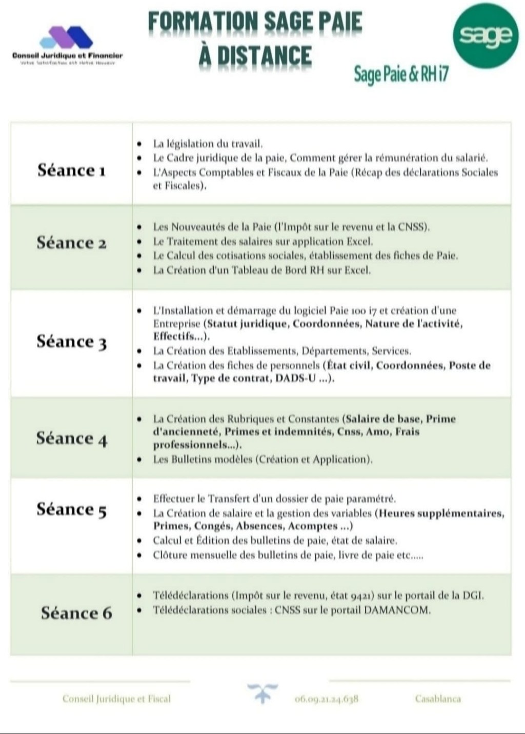 Formation Sage Paie RH à Distance : Inscrivez-vous&nbsp;Maintenant